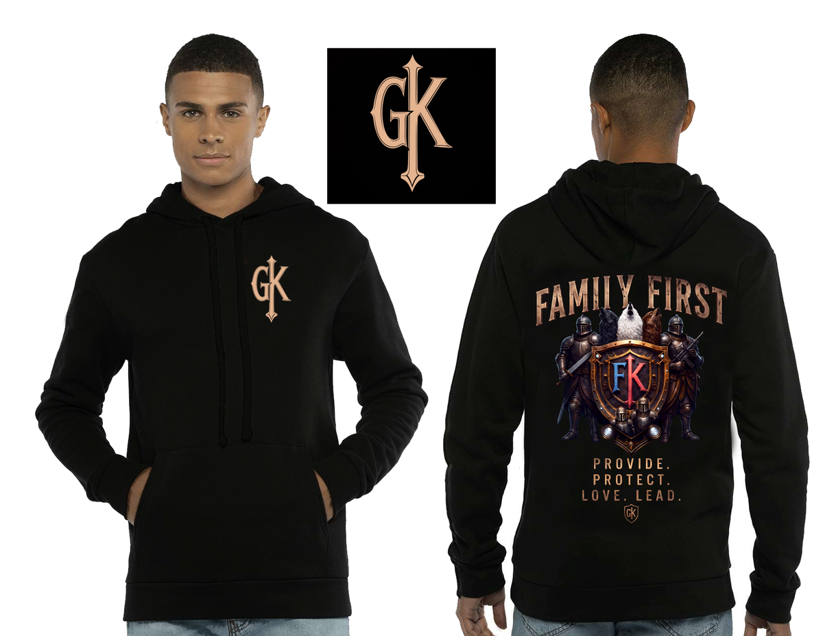 Family Knights Family First Hoodie | Guys Knight Media