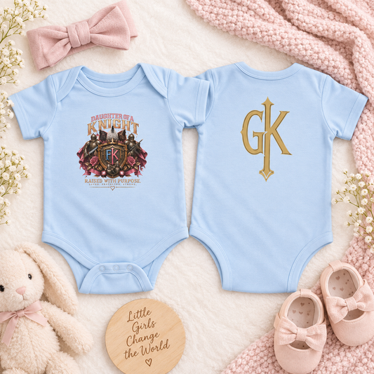Daughter of a Knight Infant Bodysuit | Family Knights