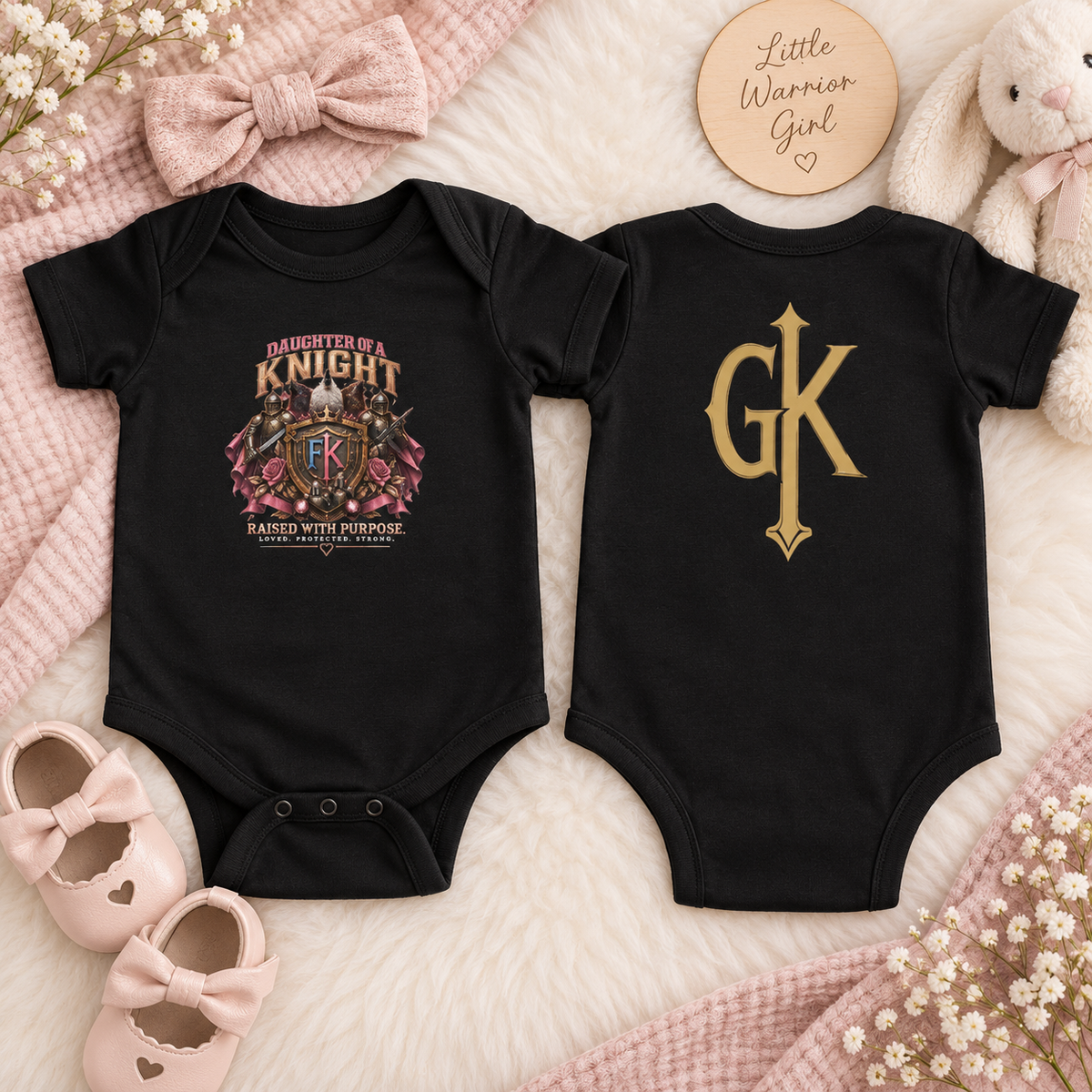 Daughter of a Knight Infant Bodysuit | Family Knights