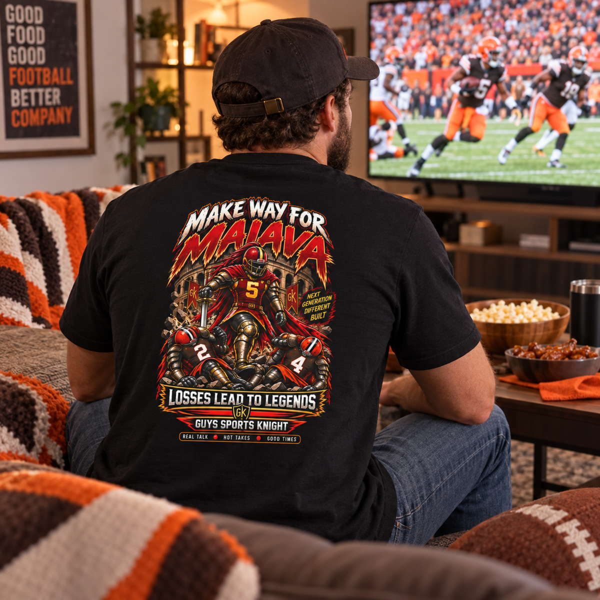 Make Way for Maiava Tee | Cleveland Football 2027 QB Class Fan Shirt