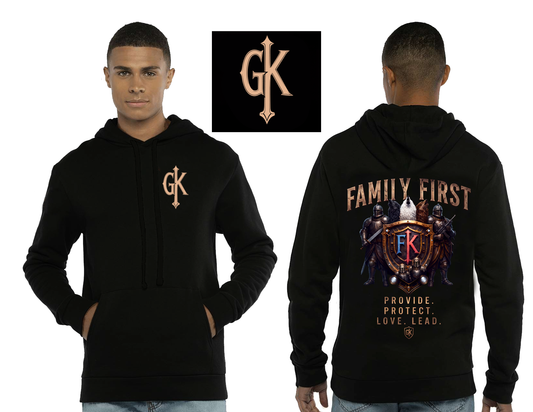 Family Knights Family First Hoodie | Guys Knight Media